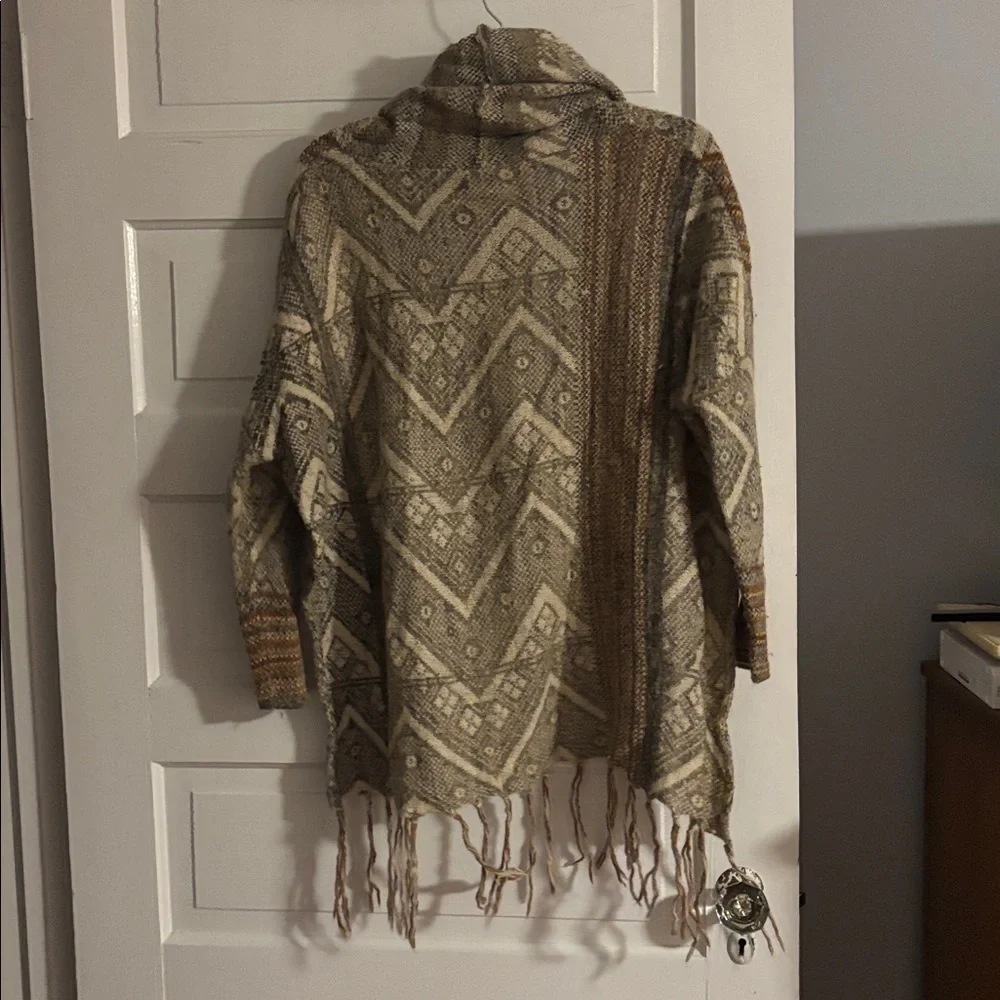 Free People Wool Blend Ponch